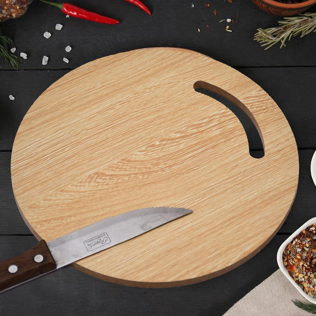 Wooden Round Chopping Board  For Chopping Fruit  Vegetable