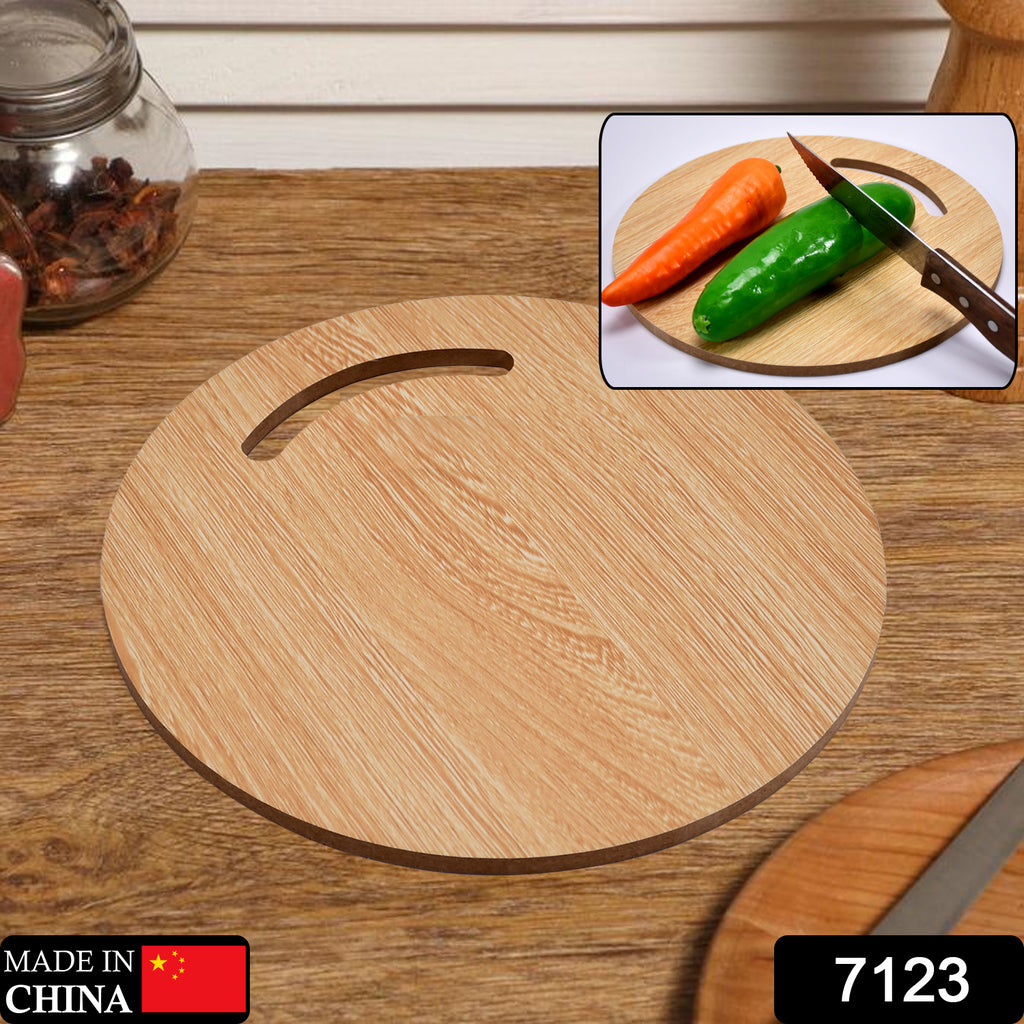 Wooden Round Chopping Board  For Chopping Fruit  Vegetable