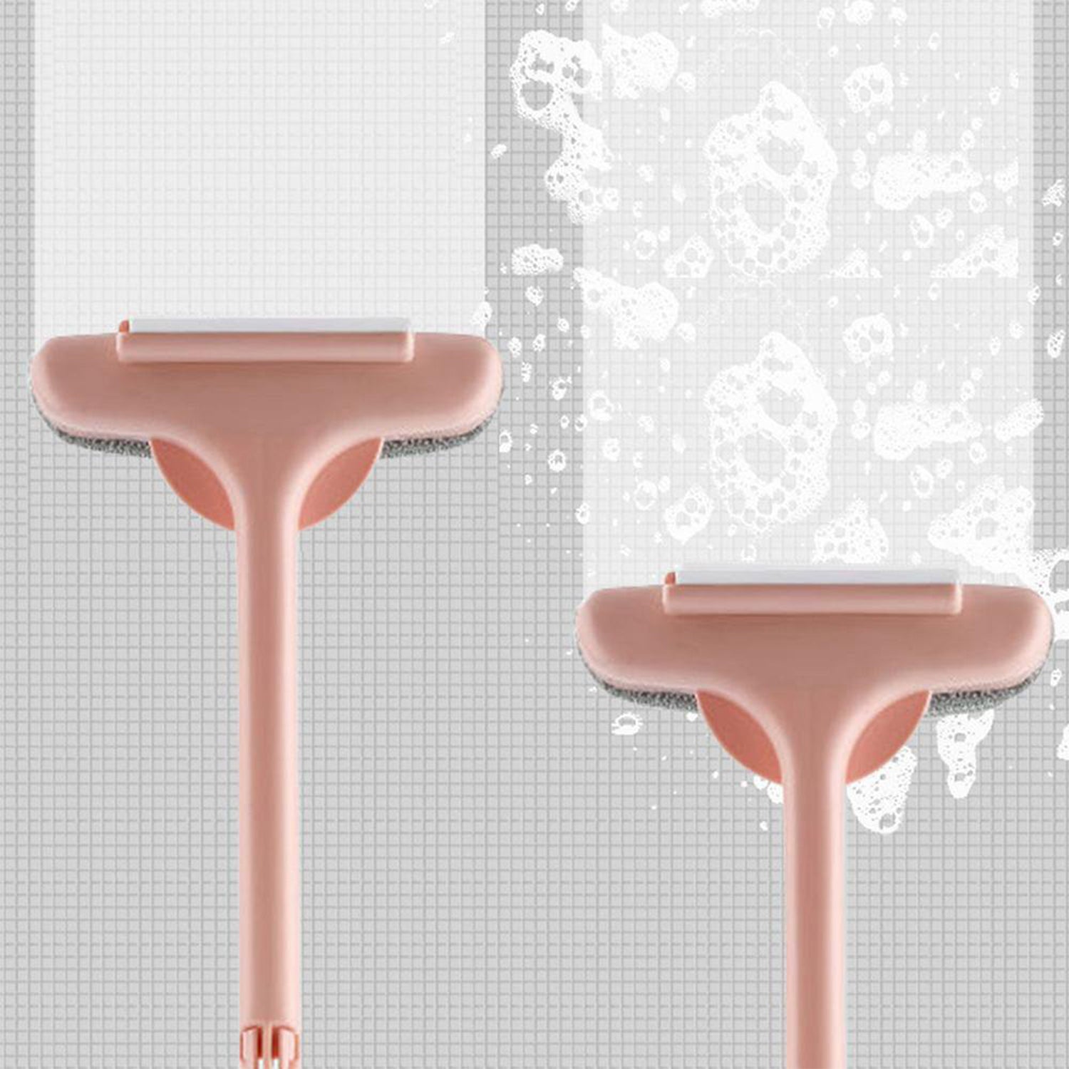 Window Cleaning Brush Multifunctional Screen Cleaning Brush. Multifunctional Glass Cleaning Tools Washing Kit 2in1.