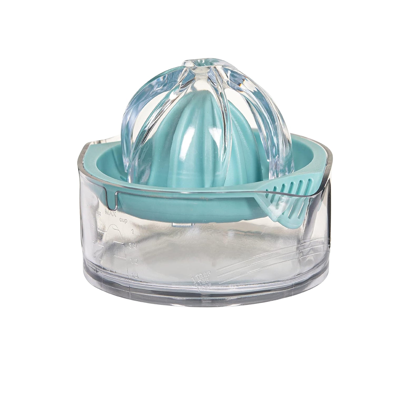 BPA-Free Manual Citrus Juicer with Lid & Pourer – Easy Hand Press for Fresh Juice